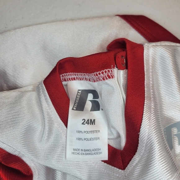 RUSSELL Athletic Girls 24mo Alabama Crimson Tide Jersey Bodysuit - Picture 7 of 7